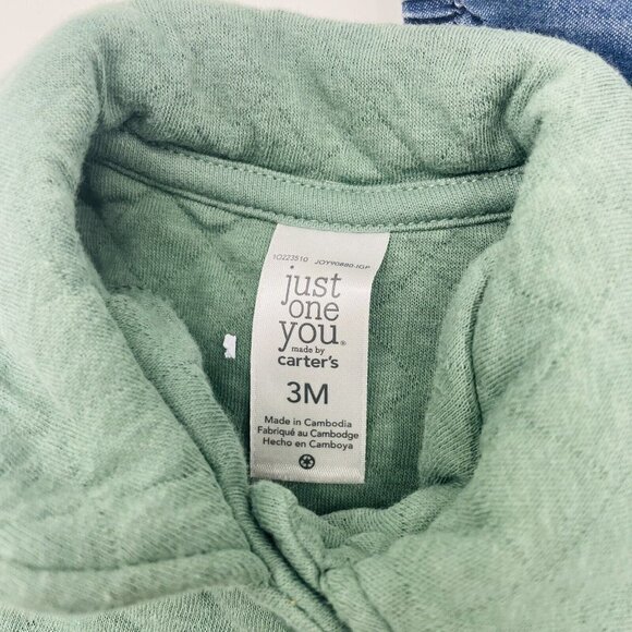 Carters Just One You Baby Girls 3 Months 3 Piece Pant Set with Vest Floral 1814 - Picture 6 of 6